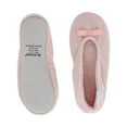 thumbnail image 2 of Isotoner  Sculpted Microterry Ballerina Slippers (Women), 2 of 5