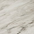 thumbnail image 5 of ACME Charity Rubber Wood and Marble Dining Table in White & Gray Oak, 5 of 5