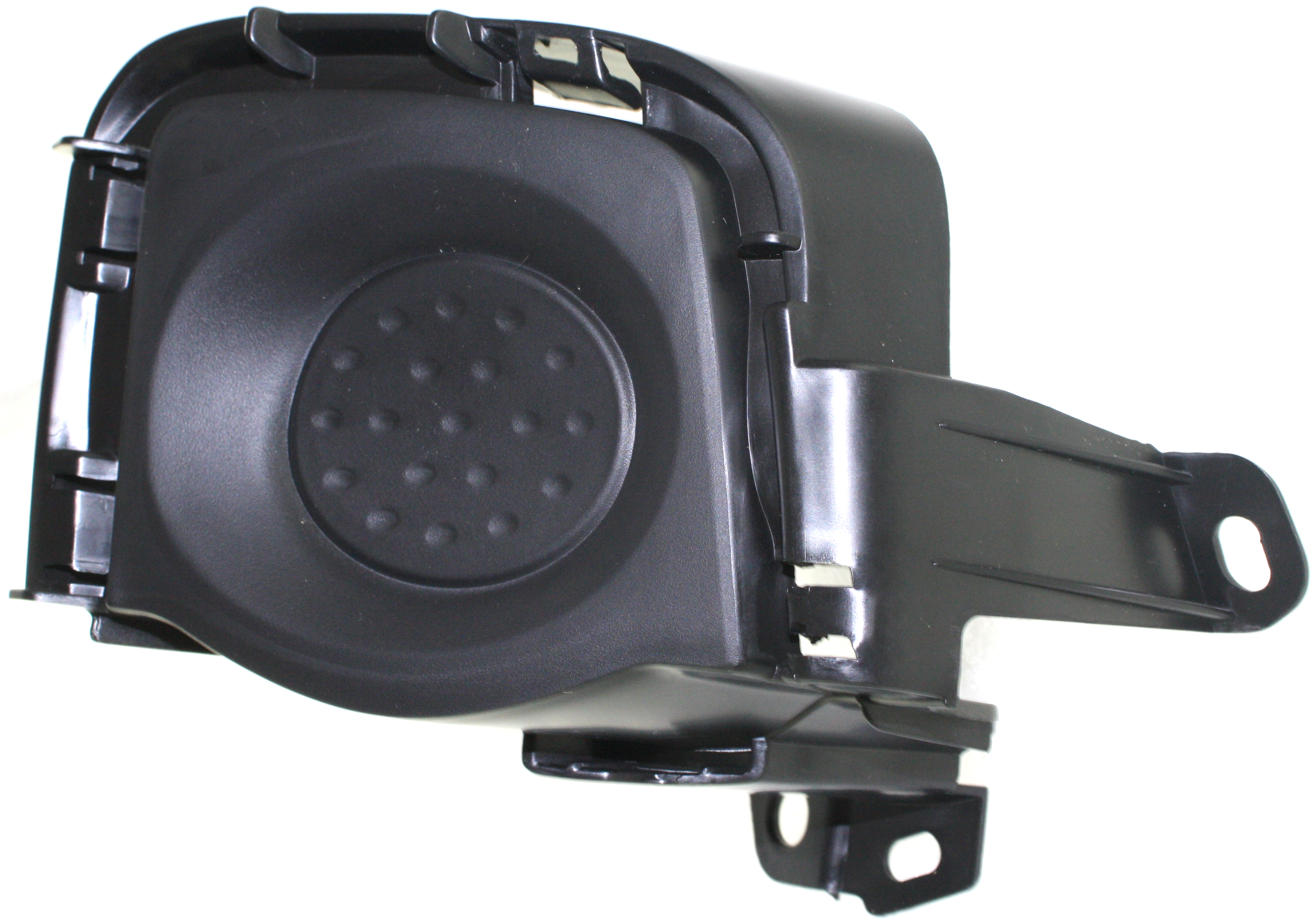 Fog Light Cover Compatible with 2010-2011 Toyota Prius Right Passenger Black