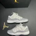 thumbnail image 2 of Ni - ke Size 5 - Ni - ke Air Jordan 11 Retro Low GS Cement Grey Men's Shoes, 2 of 5