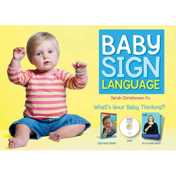 Pre-Owned Baby Sign Language [With 128-Page Book and 64 Two-Sided Flashcards and DVD] (Paperback) 1607107058 9781607107057