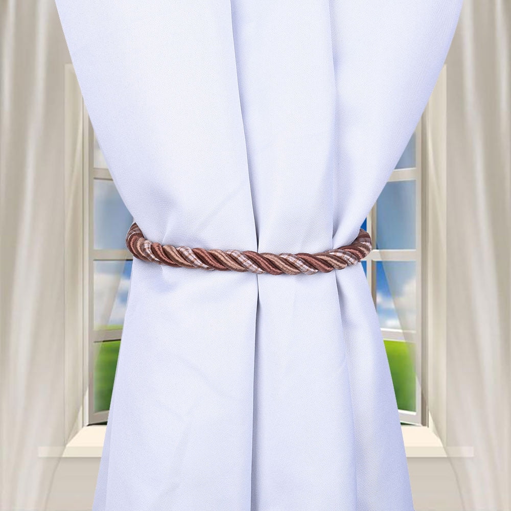 Excellent Ropes Tie Backs for Window Curtain Cord Buckle Tiebacks Braided Tie Backs Walmart