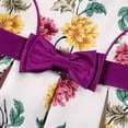 thumbnail image 6 of Coerni Kids Girls Fly Sleeve Floral Printed Dress Bowknot Holiday Party Dress Summer Wedding Party Princess Dresses, 6 of 9