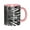 Pink, variant on Boho Explode Coffee Mug Fun Custom Ceramic Mugs 11oz Sky Blue