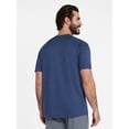 thumbnail image 3 of Athletic Works Men's Stripe Jersey Tee with Short Sleeves, Sizes S-3XL, 3 of 5