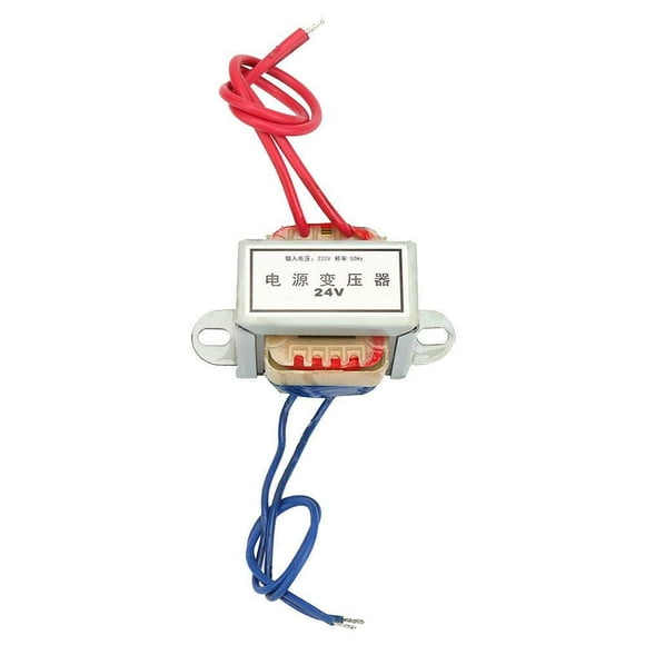 Single Power Transformer AC 12V/24V Output Voltage 5W Input 220V 50Hz Vertical Mount (24V)