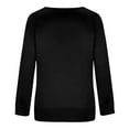thumbnail image 5 of Aloohaidyvio Tops and Blouses ,Womens Satin Socket V-Neck Solid-Color Commute Long Sleeve Blouses Shirt Tops, 5 of 5