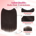 thumbnail image 2 of Extensiones de cabello Halo Rich Choices, 100% cabello humano Remy, 30 cm, 2 of 8