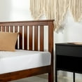 thumbnail image 3 of Mellow Marley Solid Wood Platform Bed with Paneled Headboard, Espresso, Full, 3 of 13