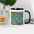 thumbnail image 3 of CafePress - Van Gogh Irises Mugs - 11 oz Ceramic Mug - Novelty Coffee Tea Cup, 3 of 4
