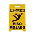 thumbnail image 1 of Letrero Piso Mojado Hyko Policarbonato Amarillo Plegable, 1 of 3
