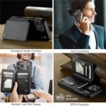 thumbnail image 2 of CaseMe Leather for iPhone 17 Pro Max Case with Card Holder, Wallet Case for Women Men with RFID Blocking, Durable Leather Kickstand Magnetic Clasp Shockproof Phone Case for iPhone 17 Pro Max 6.9-inch, 2 of 9