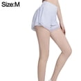 thumbnail image 2 of Pantalones cortos para correr para mujer, cintura elástica, pantalones cortos de cintura alta, pantalones cortos deportivos con bolsillo, pantalones cortos atléticos para gimnasio, 2 of 6