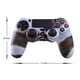 thumbnail image 5 of PS4 Controller Skin Grip Cover Case Set Protector de silicona suave Gel Goma Shell Antideslizante Thumb Stick Caps para Playstation 4 Controller Gaming Gamepad Adepaton 2033313-10, 5 of 9