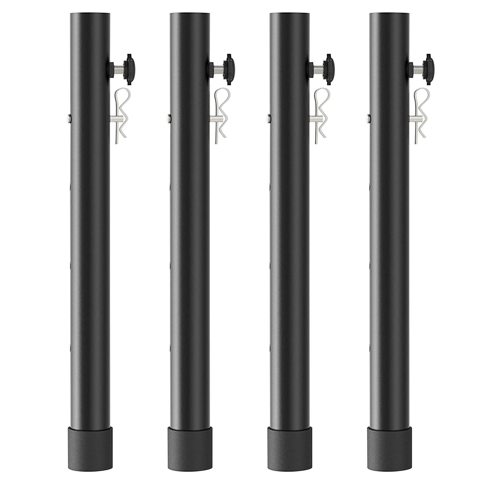 Table Leg Extenders 4 Pcs Foldable Desk Risers EasyToUse Sturdy