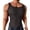 #0381-Black, variant on Men's Mesh Dot Pattern Sleeveless Athletic Tank Top Purple M Gift