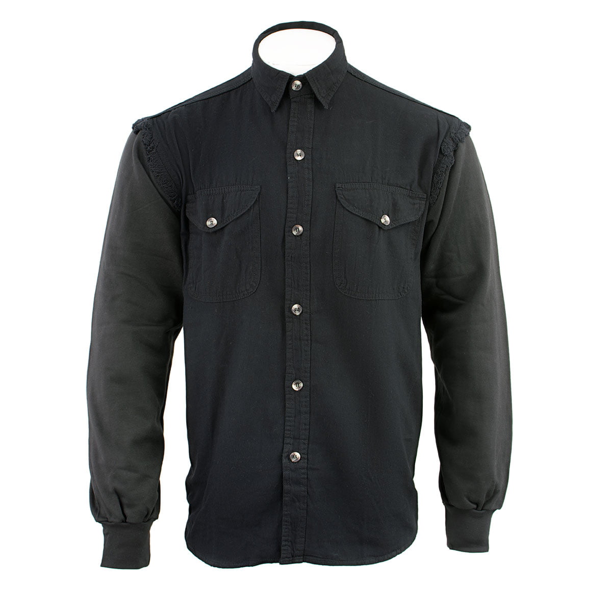 NexGen  Men/'s Black Long Sleeve Button Shirt **DM2222