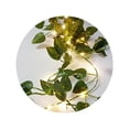 thumbnail image 1 of Maple Wisteria Leaf Rattan LED Copper Fairy String Light Home Decorative Lamp, 1 of 12