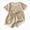 A76-Beige, variant on Toddler Boy Summer 2-Piece Clothes Sets Short Sleeve Tshirt & Shorts Casual Vacation Beach Outfits 6-12 Months 12-24 Months 2t 3t 4t 5t 6t 7t 8t 9t Children 18-24 Months