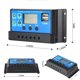 thumbnail image 4 of Regulador de panel solar 12V/24V 30A PWM Controlador de carga Pantalla LCD Puerto USB, 4 of 4