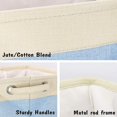 thumbnail image 3 of Cesta de almacenamiento de juguetes para perros plegable personalizada, caja de almacenamiento rectangular para juguetes, abrigos, ropa y accesorios para perros,Blue, 3 of 5
