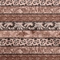 thumbnail image 1 of oneOone Cotton Poplin Chocolate Brown Fabric Mix Block Pattern Fabric For Sewing Printed Craft Fabric By The Yard 42 Inch Wide, 1 of 4