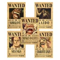 thumbnail image 5 of Nueva figura de anime de One Piece Bounty, Luffy, carteles vintage de búsqueda y captura, decoración de pared para habitación de niños, pinturas, juguetes, regalos, 5 of 5