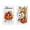 White, variant on Sm:)e Spider Web Jack-O'-Lantern Beige Pumpkin Halloween Kitchen Towels Dish Towels 18x26 Inch Set of 2