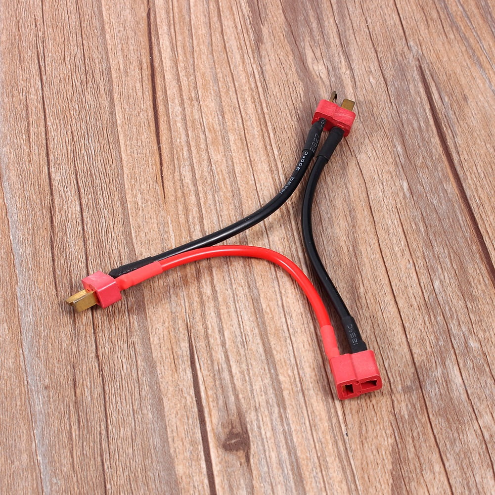 Dean T-Plug Y Wire Harness TPlug Series Battery Connector Adapter Cable 14 Awg