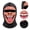 Black, variant on 3D Funny Ski 3D Windproof Full Cover Winter Hat for Festivals Outdoor Halloween