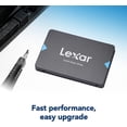 thumbnail image 5 of Lexar NQ100 480GB 2.5” SATA III Internal SSD, Solid State Drive, Up to 550MB/s Read (LNQ100X480G-RNNNU), 5 of 6