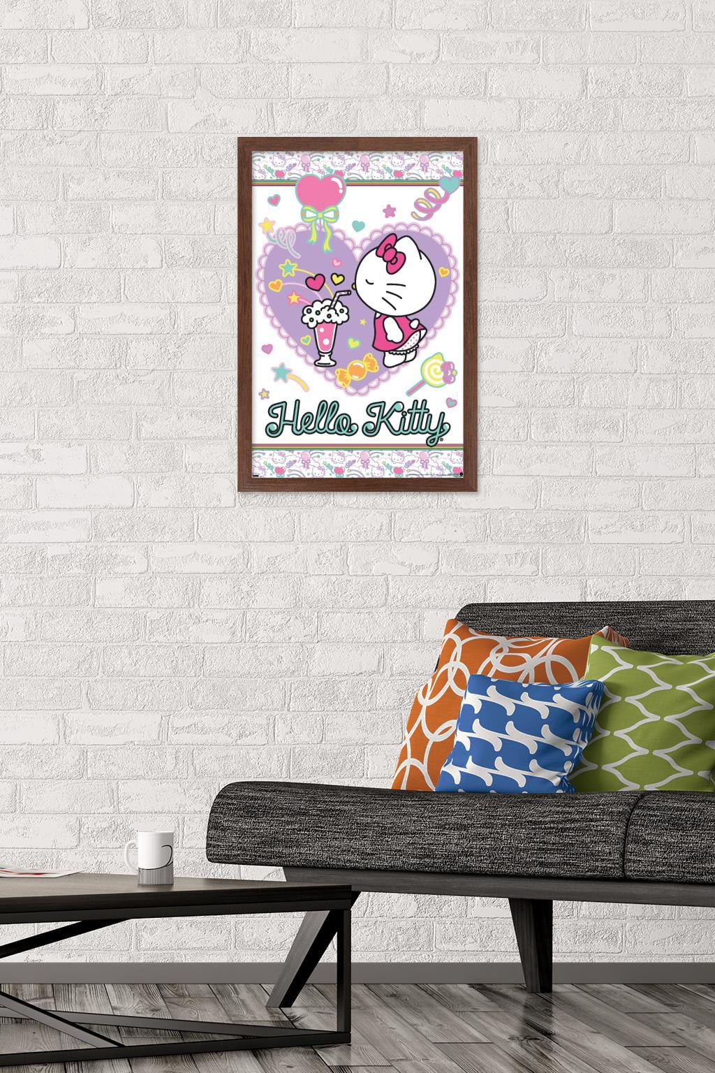 Hello Kitty: 21 Sugar Rush – Heart Wall Poster, 14.725