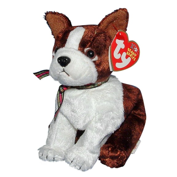 Ty Beanie Babies Sport the Dog Boston Terrier Plush 2002