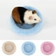 thumbnail image 3 of Cama de hámster, alfombrilla de dormir cálida redonda para hámster, erizo, ardilla, conejillo de S Yuyangstore Alfombra para mascotas pequeña, 3 of 8