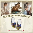 thumbnail image 7 of KLL Vintage Audio Cassettes Pattern Adult Unisex Cozy Slippers,Fuzzy Slip-on Slippers TPR Sole Slippers Comfort Plush Home Footwear for Indoor & Outdoor-46/47, 7 of 7