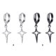 thumbnail image 3 of Pendientes colgantes de metal de cobre Qarigey plateados ligeros y ajustables, 3 of 6