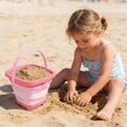 thumbnail image 1 of YWIYIUD 1PC Durable Foldable Beach Bucket for Summer Beach Camping and Outdoor Activities Portable and Durable MultiPurpose Beach Toys Bucket Suitable for Teens and Adults, 1 of 5