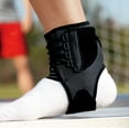 ACE Brand Deluxe Ankle Brace, Adjustable, Quick Lace Strapping System ...