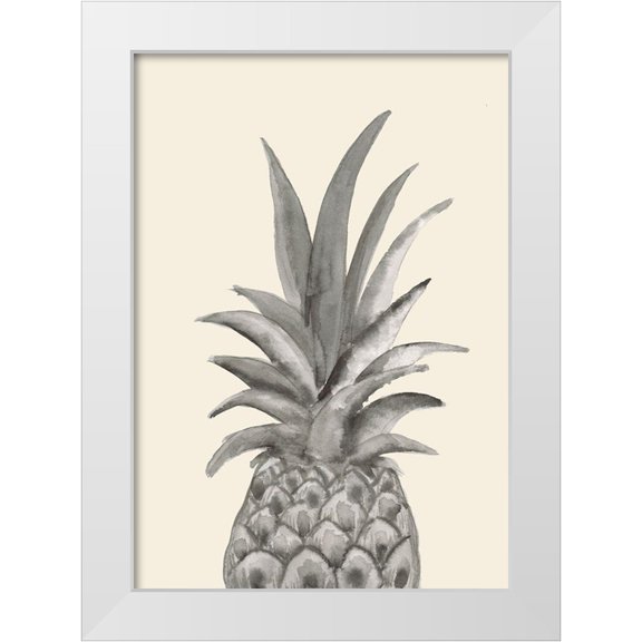 Uppsala Studio 11x14 White Modern Wood Framed Museum Art Print Titled - Ink Pineapple