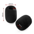 thumbnail image 5 of jangslng 10Pcs Microphone Windscreen Soft Sponge Mic Protector Headset Foam Covers Replacement for Meeting Mic, 5 of 8