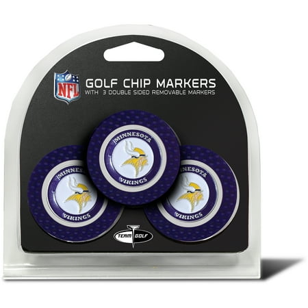 - Minnesota Vikings Golf Chips, 3-Pack
