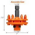 thumbnail image 2 of Slip Clutch for PTO Shaft, 1 3/8" PTO Slip Clutch,  Carburized Steel Tractor Slip Clutch, Adjustable Rotary Cutter Slip Clutch, 2 of 6