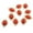 Red, variant on 10Pcs Vintage Glass Crystal Rhinestone Button Flatback Embellishment for Hair Flower Bags Garment DIY Craft Decoration, 33 x 25 mm Red