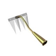 thumbnail image 4 of DYNWAVECA Detachable Gardening Hand Weeder Tool Uprooting Weeding Tool, Loosening Soil, Weed Remover Tool for Backyard Garden Farm Yard 4 Tines, 4 of 9
