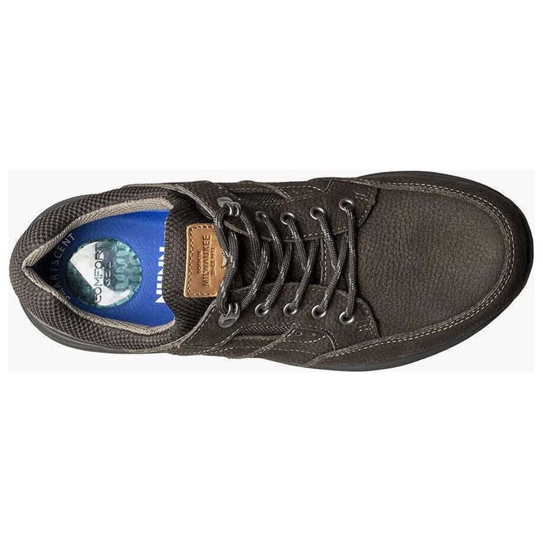 Nunn Bush Excursion Moc Toe Oxford Walking Casual Shoes Charcoal 14M 84936-013 Nunn Bush Excursion Moc Toe Oxford Walking Casual Shoes  main image 3