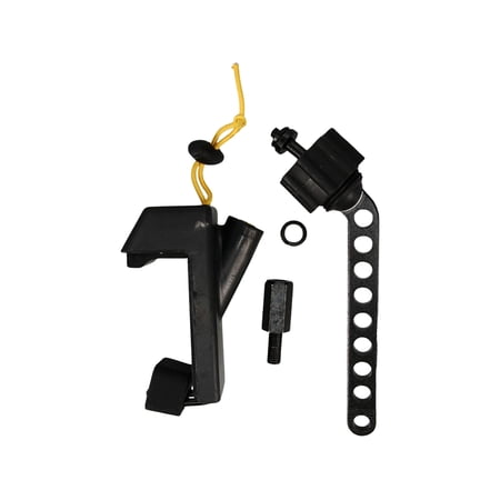 Muddy Bow Camera Phone Holder with Ball Camera & Camcorder Mount Black
