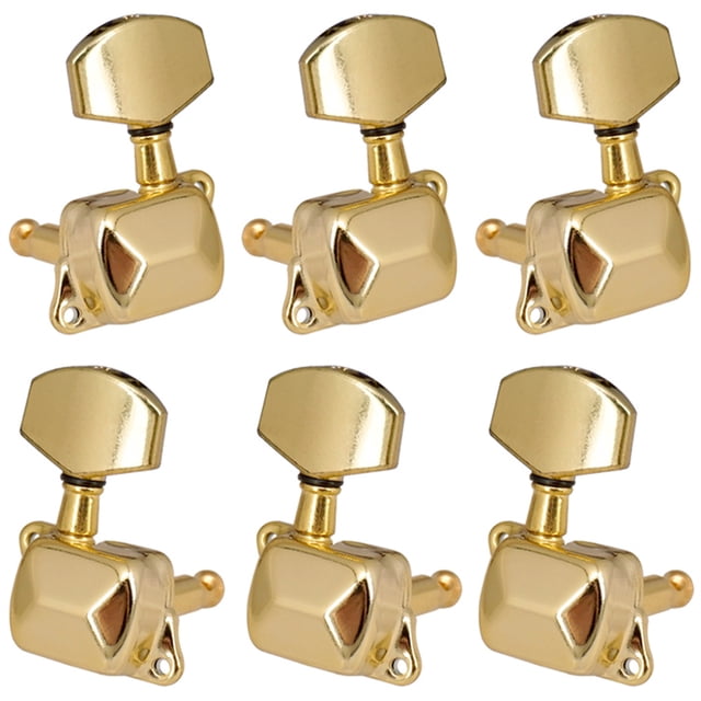 Yuarrent Afinador de 6 piezas, clavija de cuerda profesional, rodillos de cuerdas, piezas de afinación, ajuste de instrumentos, clavijas de guitarra para Artesanía Tipo 1 Yuarrent HA060577-01