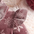 thumbnail image 5 of LOVZFMLL Robe de Princesse Mignonne à Rayures Chaudes avec Poches pour Filles Tout-Petits, 5 of 5