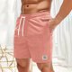 thumbnail image 2 of Pantalones cortos de verano de secado rápido con cintura elástica para hombre - Pantalones de playa ventilados de poliéster - para deporte/casual - Tallas S-XXL, 2 of 5