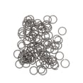 thumbnail image 2 of 100pcs Stainless Steel Jewelry Connecting Ring Stainless Steel Twisted Jump Rings, 2 of 8